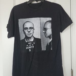 Black Tshirt‎ with Logic mugshot